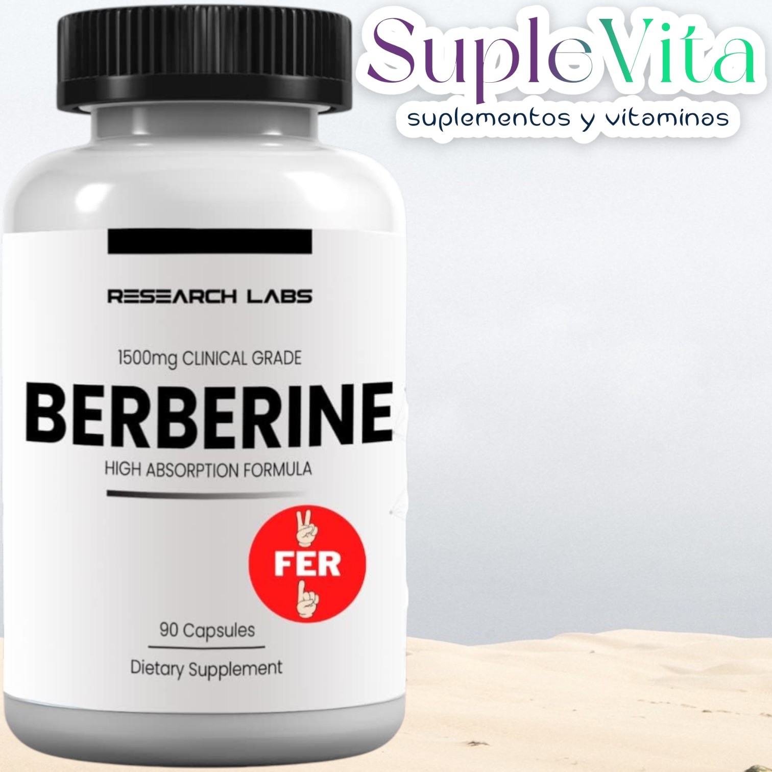 Berberina 500MG Cápsulas