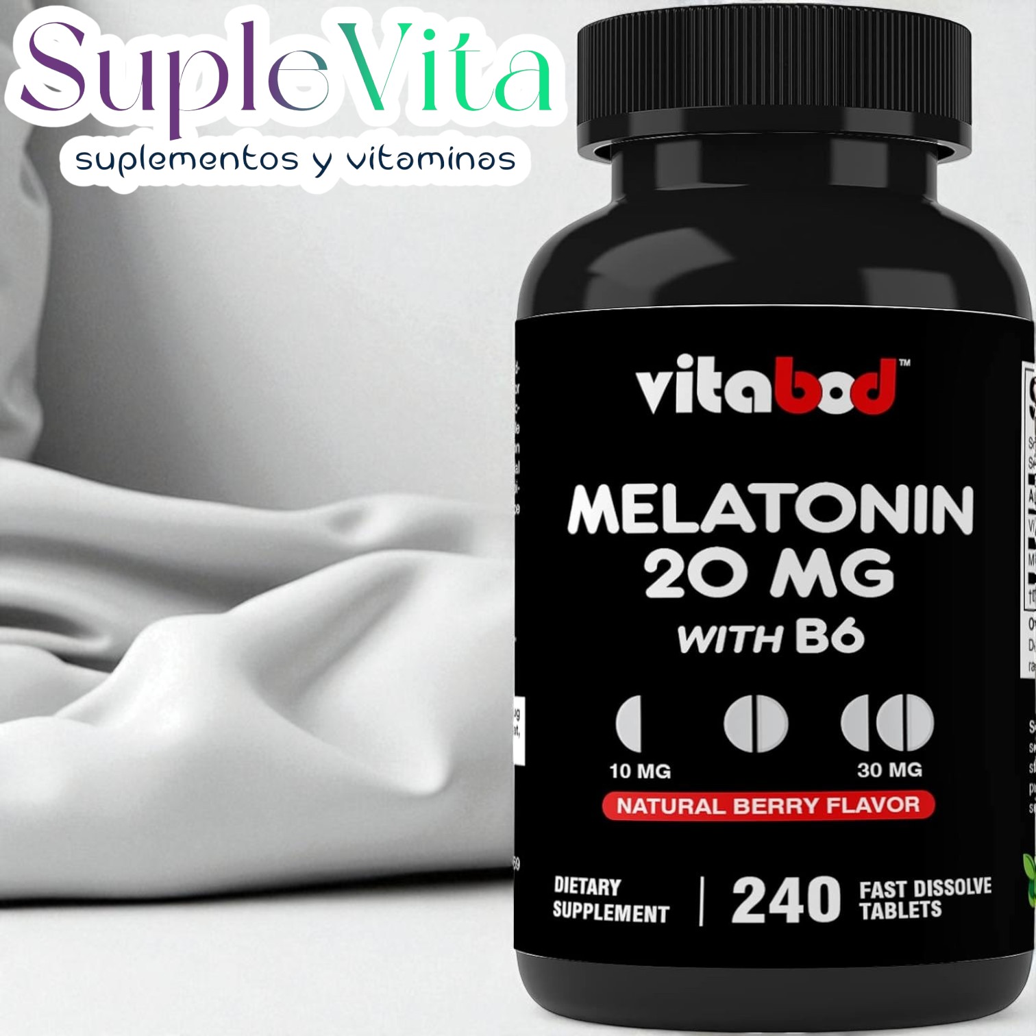 Melatonina 20MG Tabletas