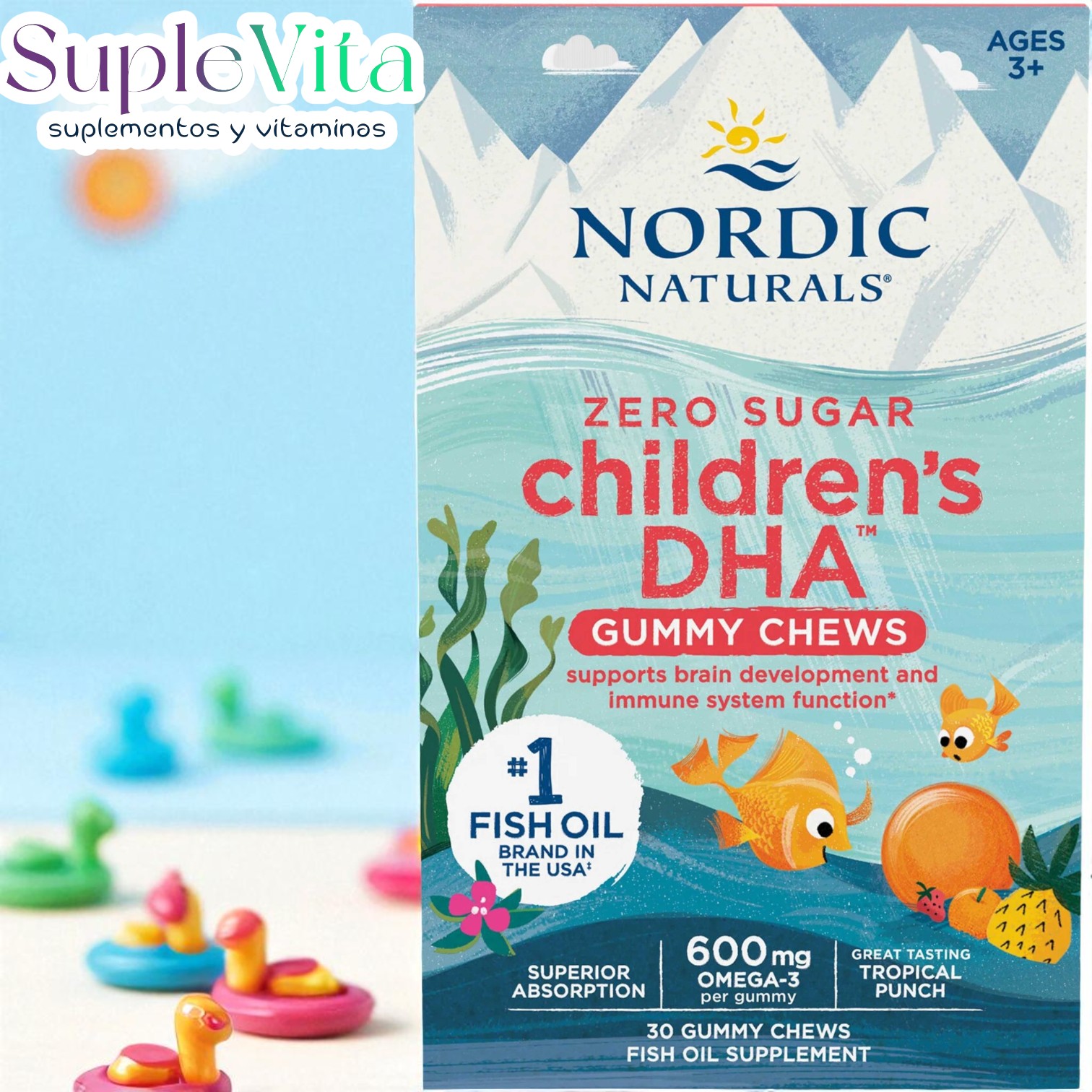 Omega 3 Kids Nordic Gomitas