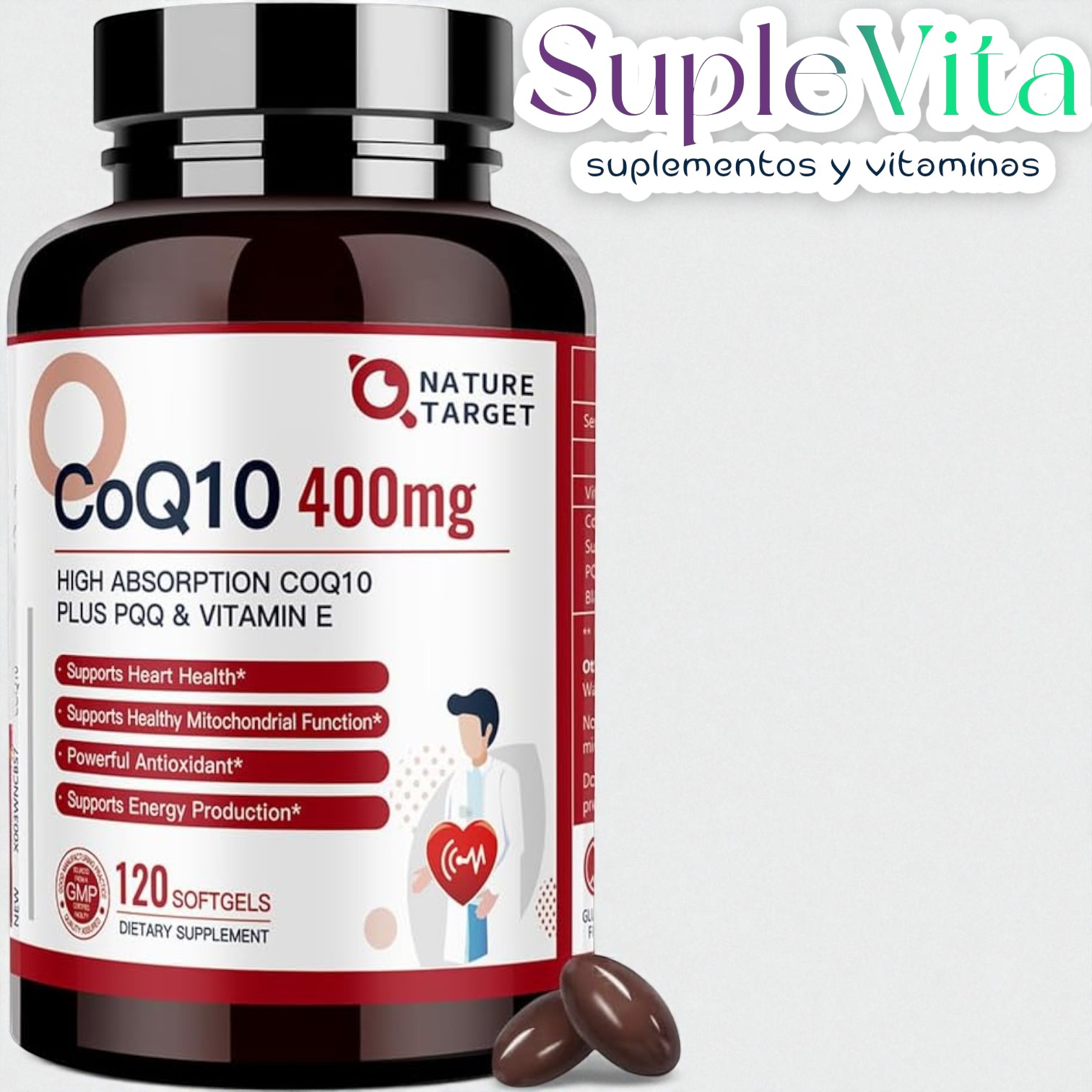 Coenzima Q10 400MG Cápsulas