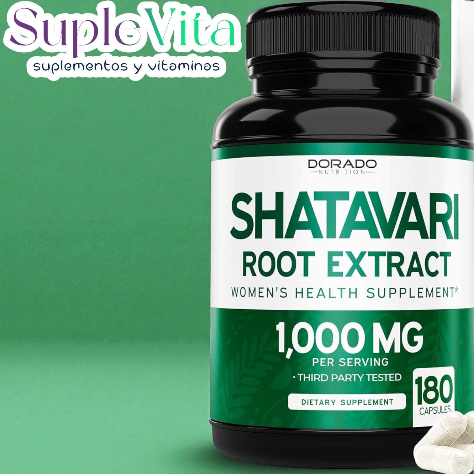 Shatavari 1000MG Cápsulas