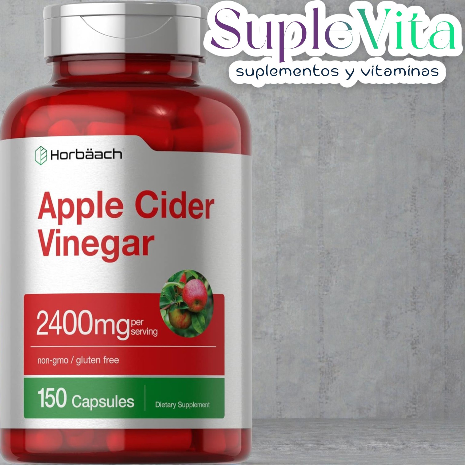 Vinagre de cidra de manzana 3200MG Tabletas