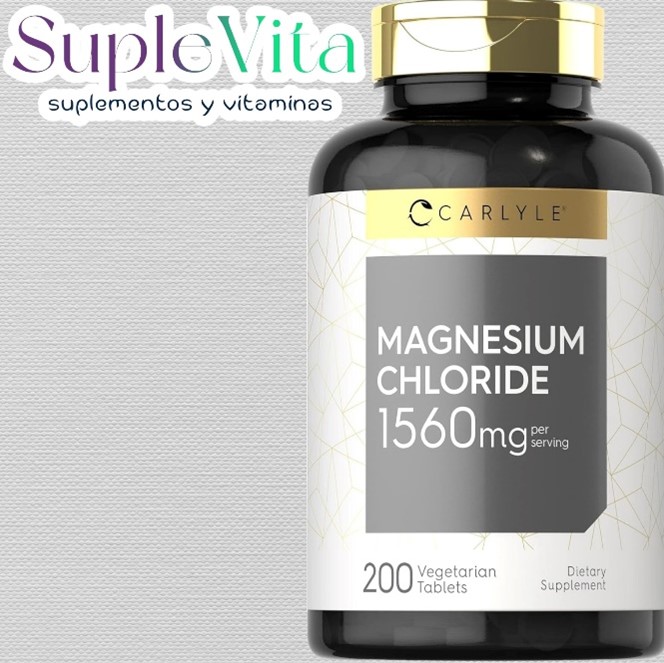 Cloruro de Magnesio 1560MG Tabletas