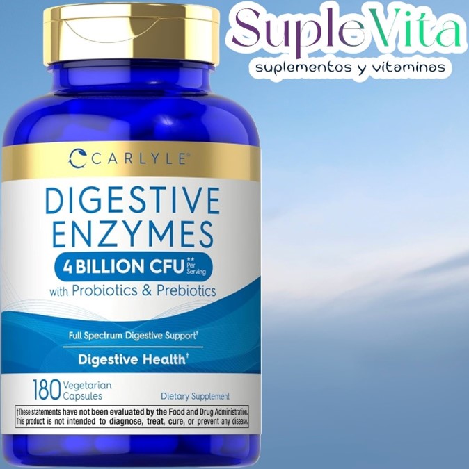 Enzimas Digestivas Cápsulas