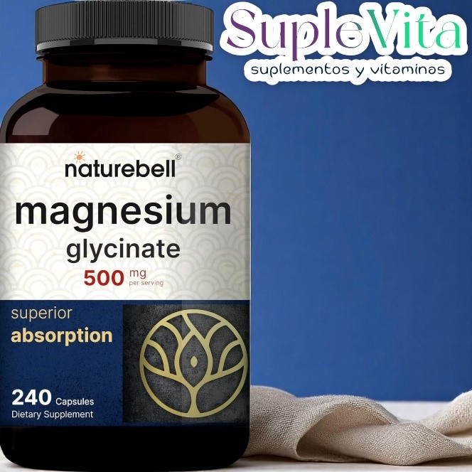 Glicinato de Magnesio 500MG Cápsulas