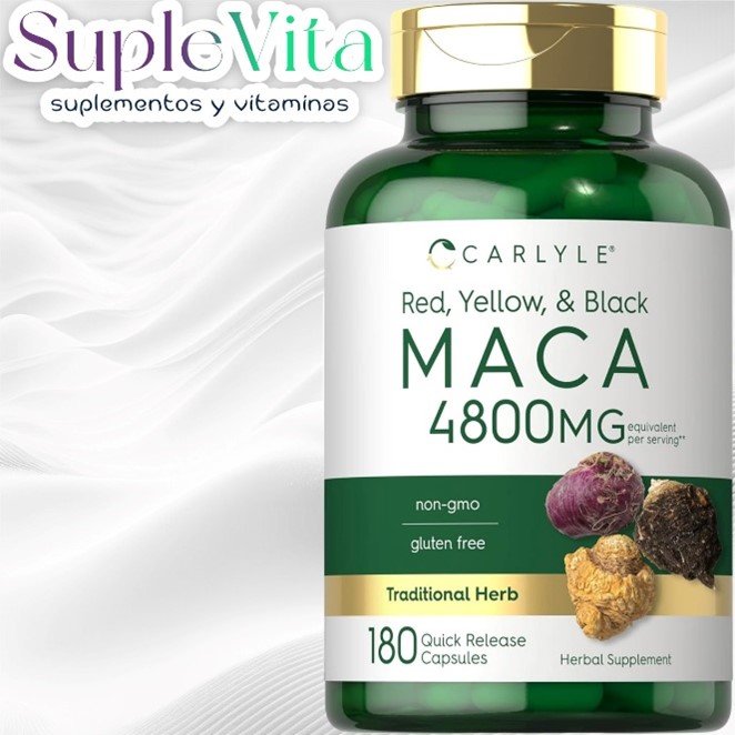 Maca 4800MG Cápsulas