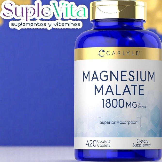 Malato de Magnesio 1800MG Cápsulas