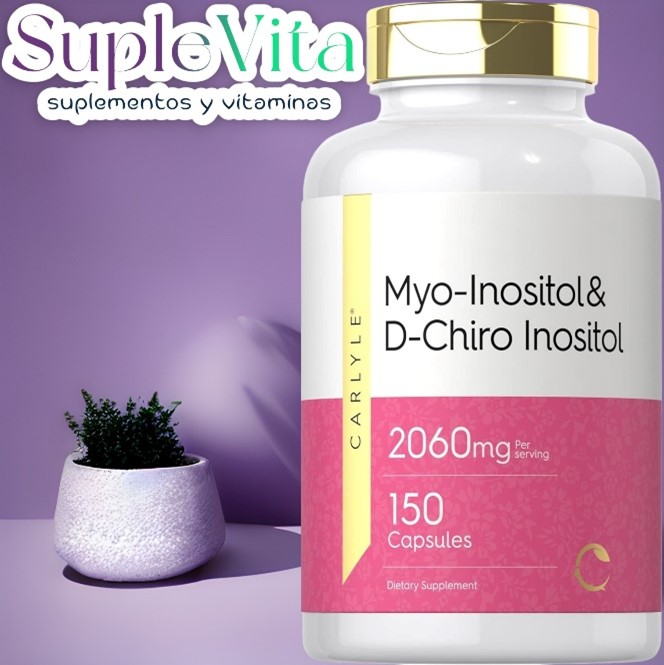 Myo Inostiol y D-Chiro 2060MG Cápsulas