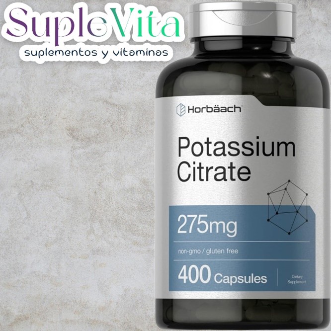 Potasio 275MG Cápsulas