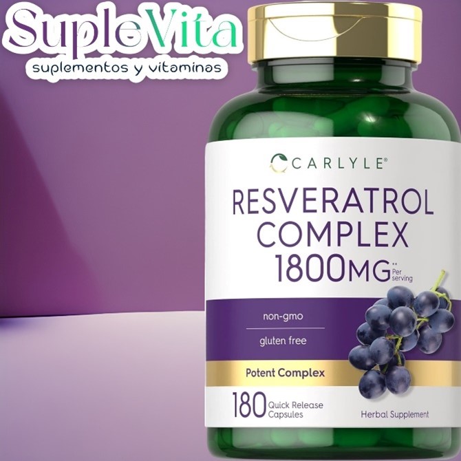 Resveratrol 1800MG Cápsulas