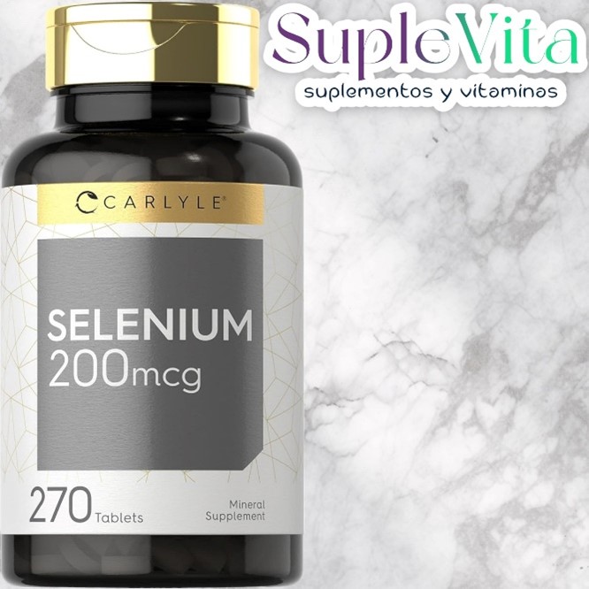 Selenio 200MCG Tabletas