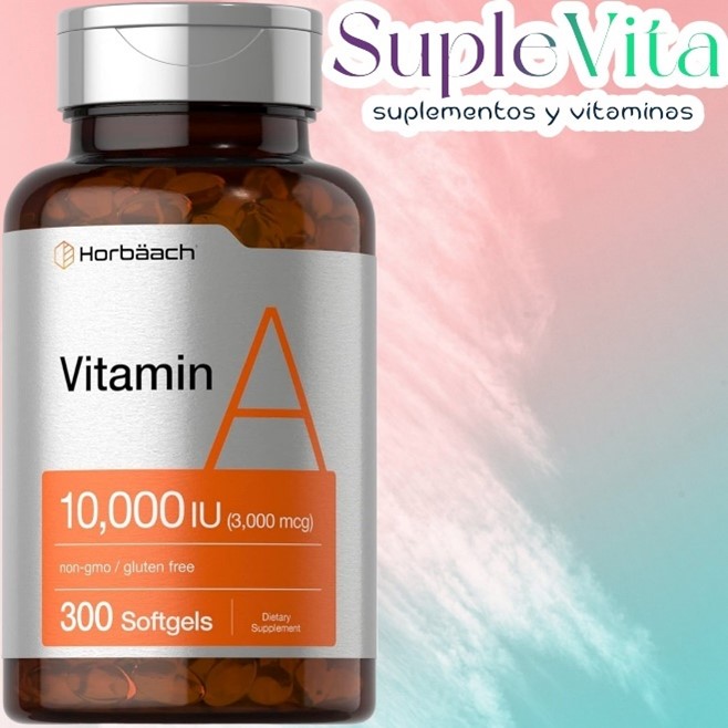 Vitamina A 10.000IU Softgels