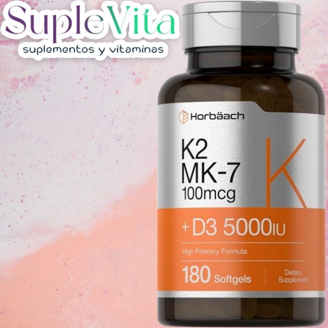 Vitamina D3 con K2 Softgels