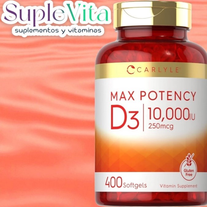 Vitamina D 10.000IU Softgels