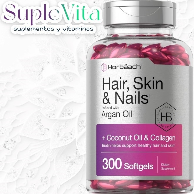 Vitaminas Cabello, uñas y piel Softgels