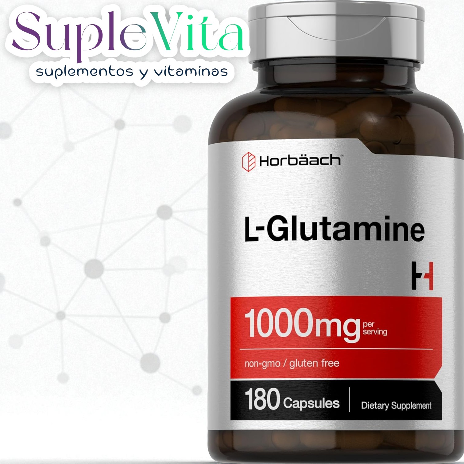 Glutamina 1000MG cápsulas