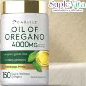 Aceite de orégano y semilla negra 6000MG 300 Sofgels