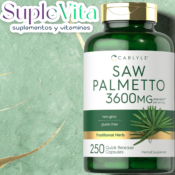 Saw Palmetto 3600MG Cápsulas